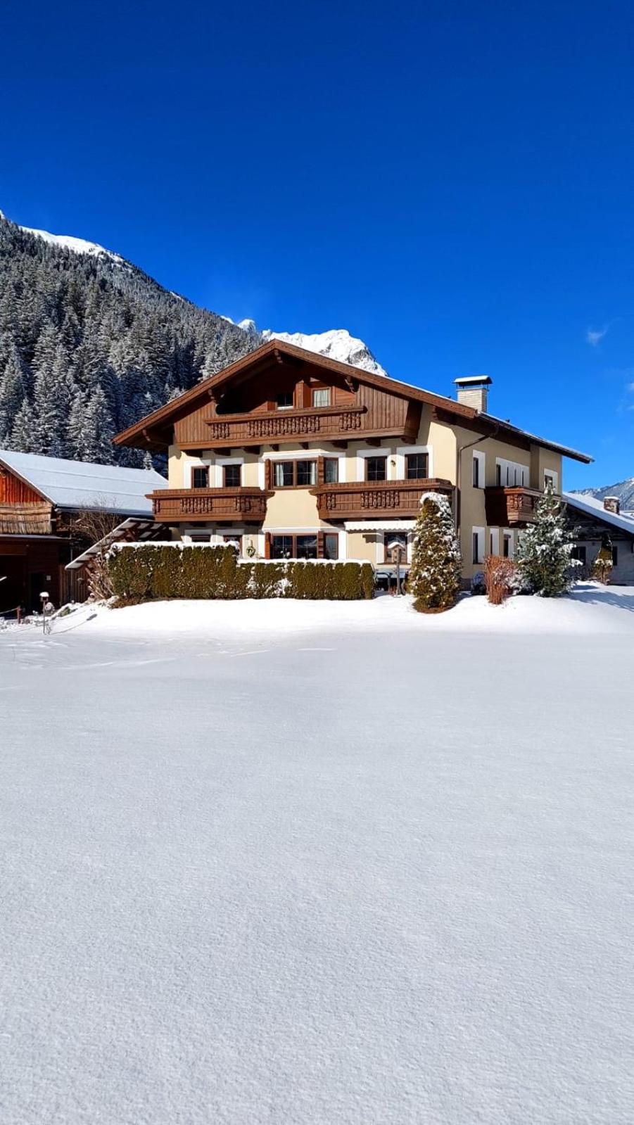Haus Bergfreund Διαμέρισμα Sankt Leonhard im Pitztal Εξωτερικό φωτογραφία